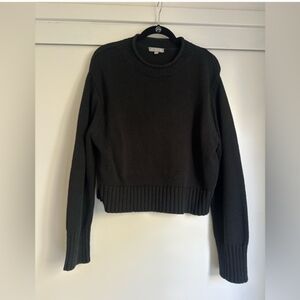 Cropped Rollneck Sweater